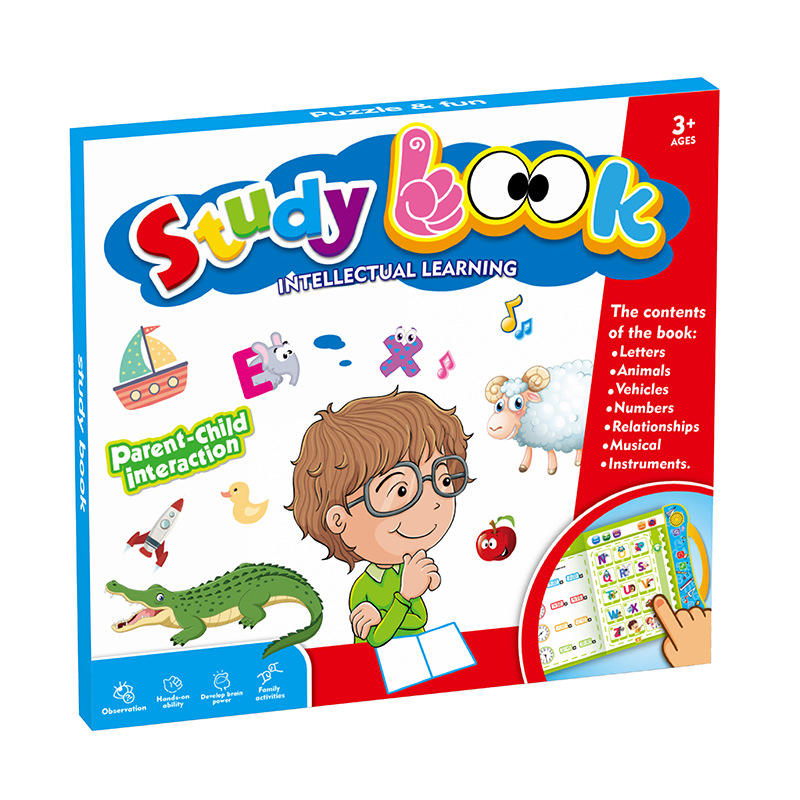 Study Book Intellectual Learning - Toddlers Study E Book with Sound