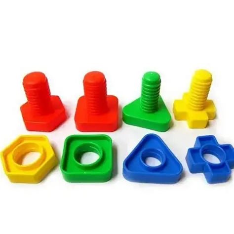 Nuts & Bolts Fine Motor Activity Set – Ages 2-5 - Chotaymasters