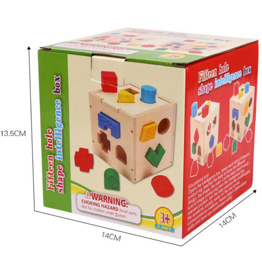 15 Shape Sorter Box – Brain Development & Problem-Solving Toy for Kids - Chotaymasters