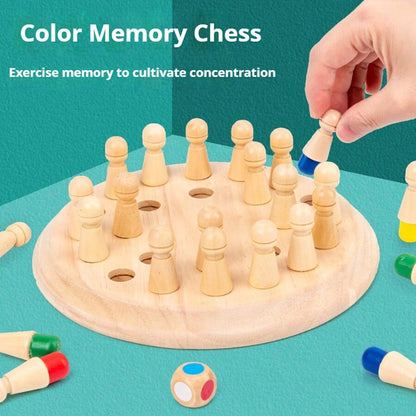 Memory Chess Game - Color Memory 4yo+