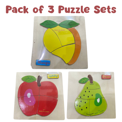 Mini Wooden Puzzles Different Themes Bundles