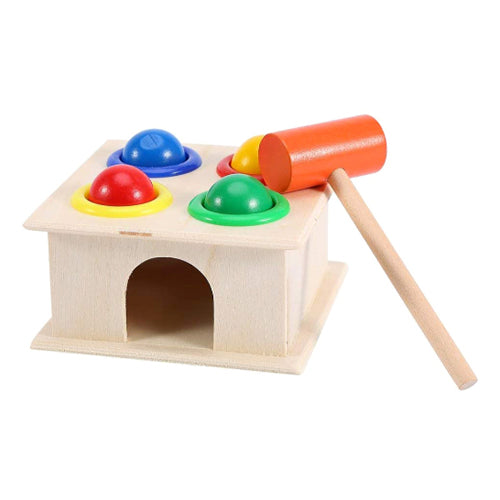 Knock the Ball Wooden Toy Game (Small)