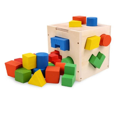 15 Shape Sorter Box – Brain Development & Problem-Solving Toy for Kids