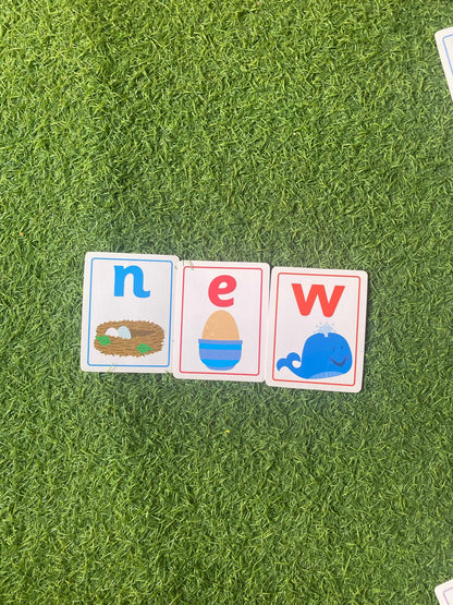 Flash Cards Small Letters abc - Phonics with Pictures