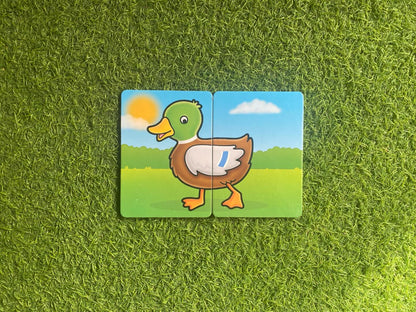 Farmyard Heads and Tails Puzzles Set