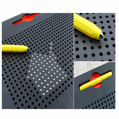 Magnetic pad Drawing Board Includes Pattern Cards and Pen