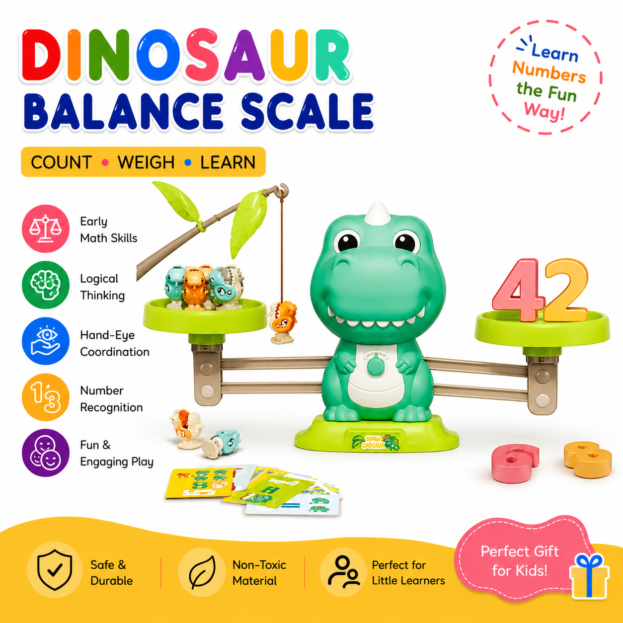 Libra Dino Balancing and Fishing