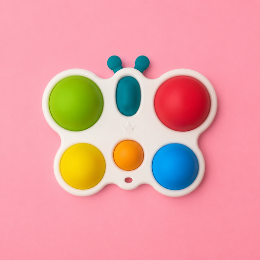Pop it Butterfly Toy - Colorful Pop it - Paint Palette Style Pop it