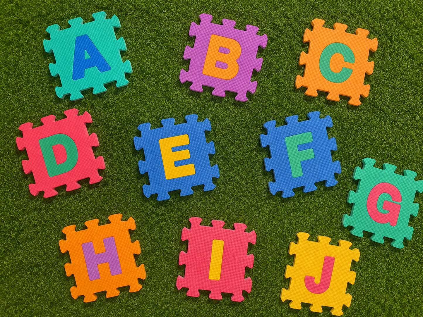 Foam Capital Alphabets Puzzles - Soft Foam Learning Puzzle Mat