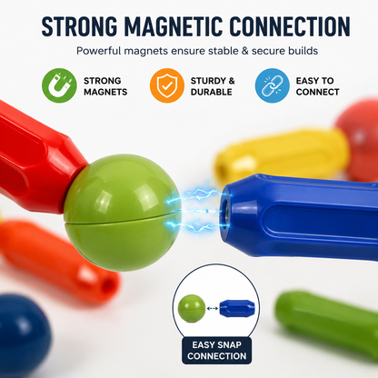 Magnetic Rods Construction Set