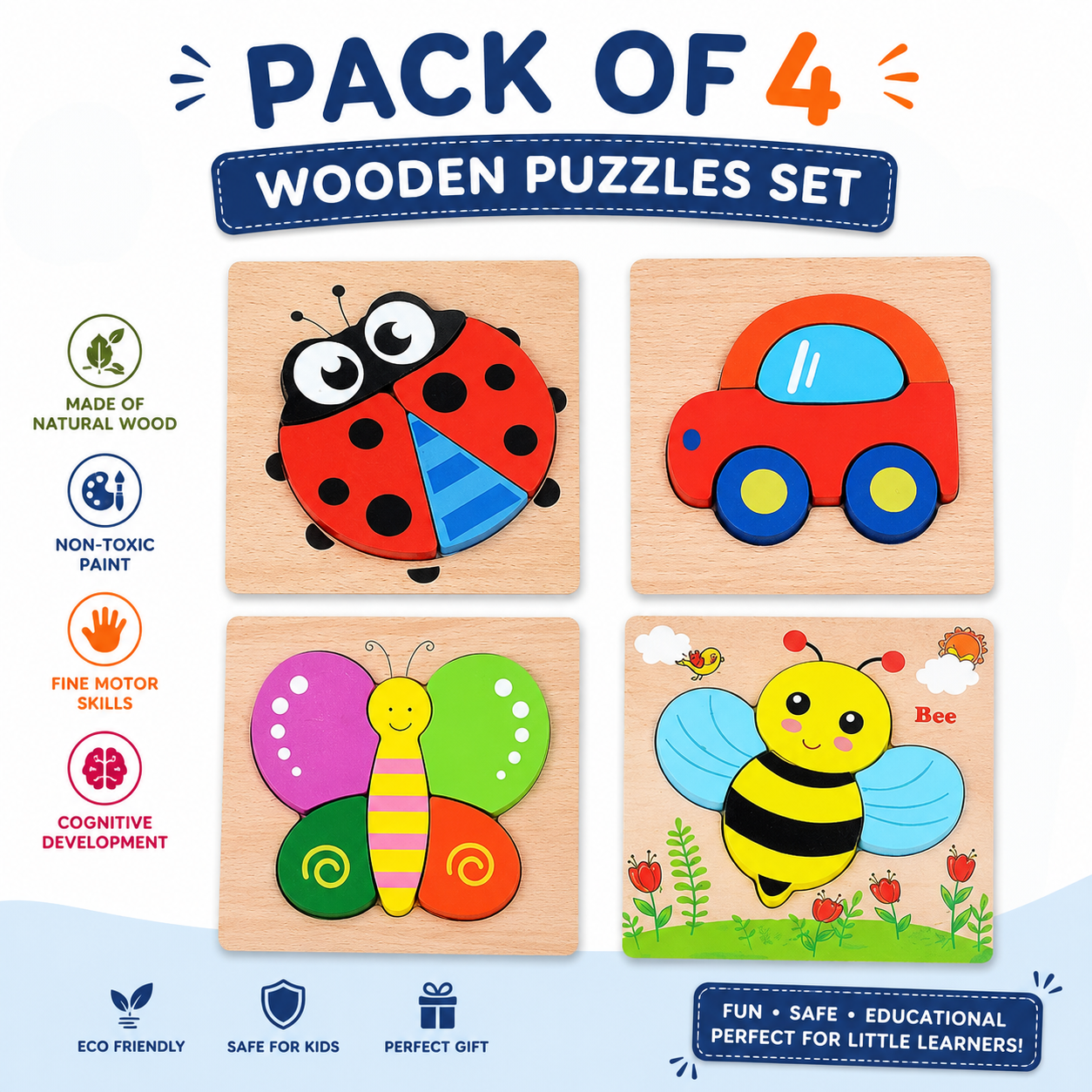 Jigsaw Wooden Puzzles Different Themes