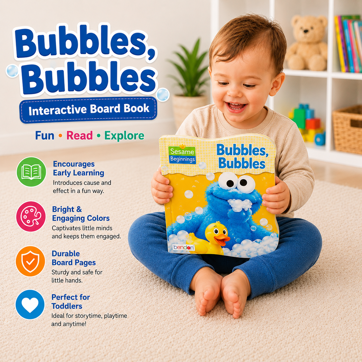 Seasame Beginnings Bubbles Bubbles