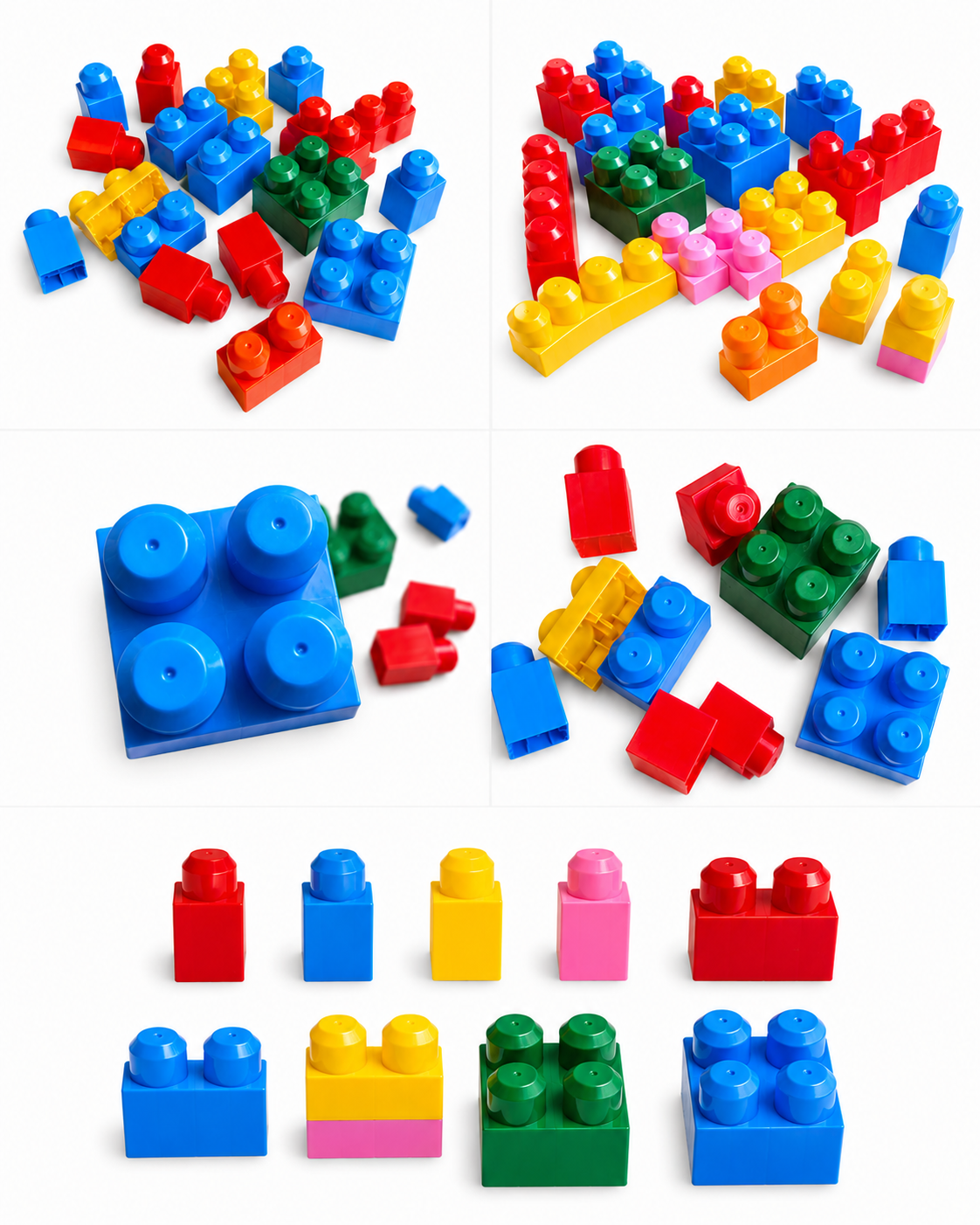 Jumbo Colorful Building Blocks 25 Pieces