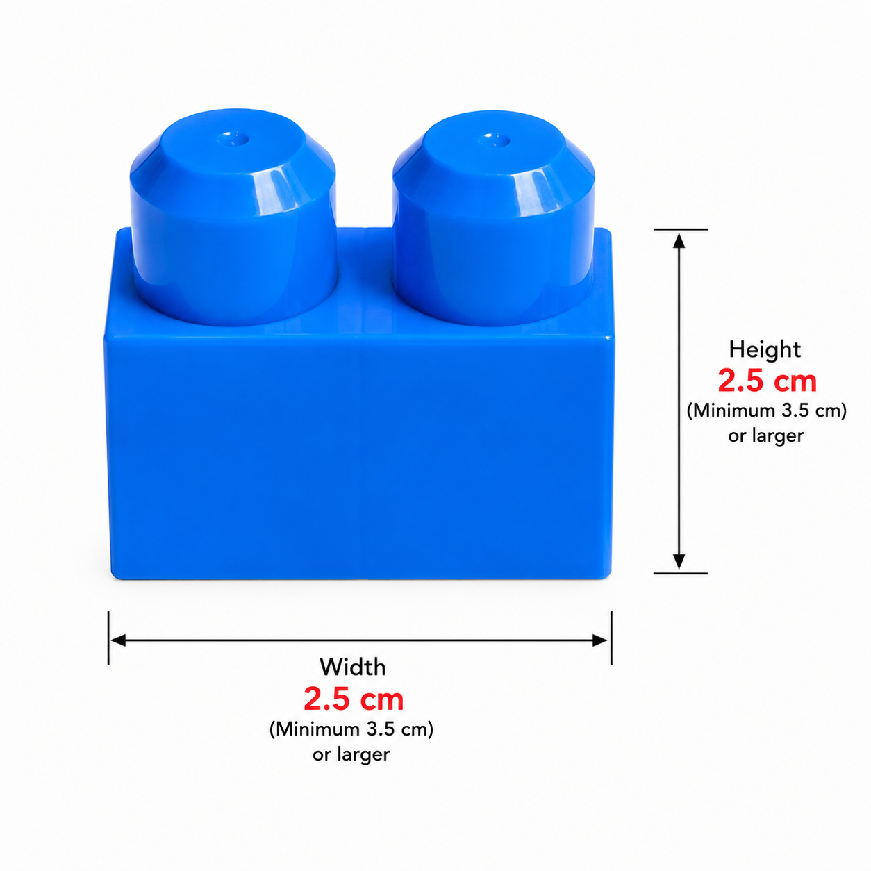 Jumbo Colorful Building Blocks 25 Pieces