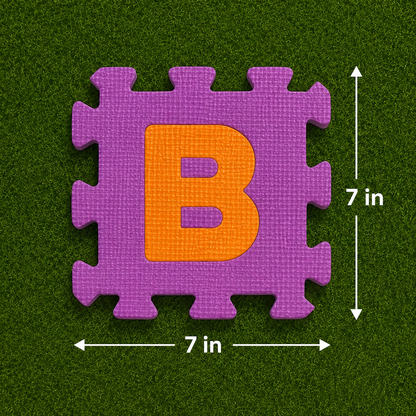 Foam Capital Alphabets Puzzles - Soft Foam Learning Puzzle Mat