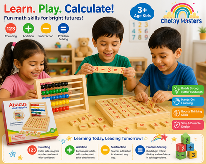 Smart Abacus Math Learning Toy for Kids