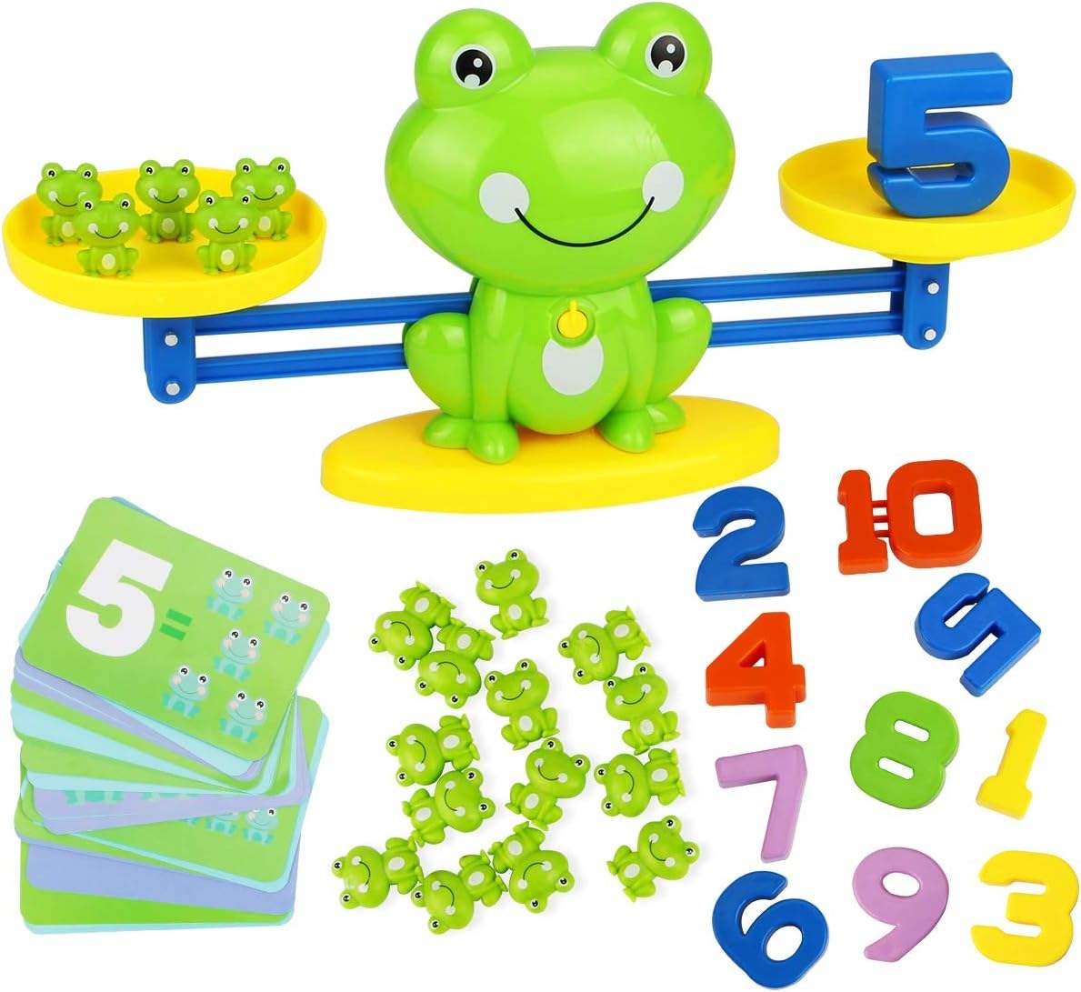 Frog Balancing Math Activity Toy for Kids