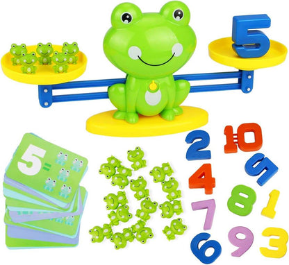Frog Balancing Math Activity Toy for Kids