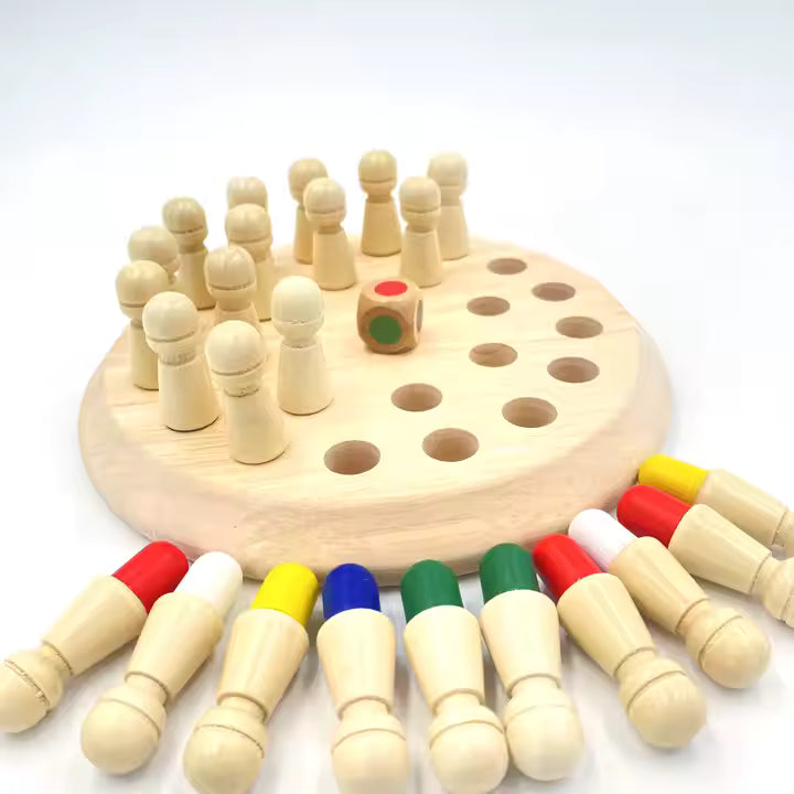 Memory Chess Game - Color Memory 4yo+