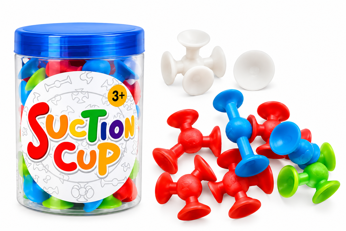 Suction Cup 16 Pcs Random Colors