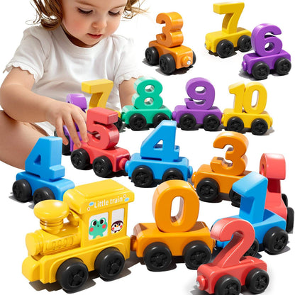 Magnetic Number Train