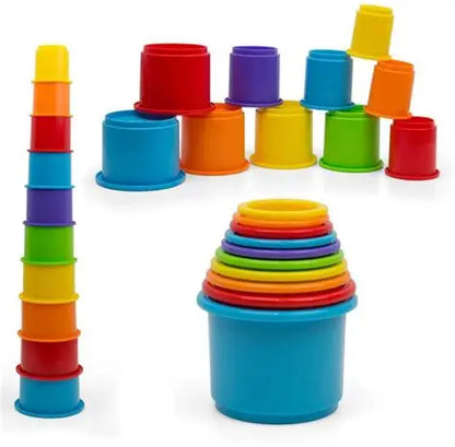Colorful Stacking Cups Early Learning Toy
