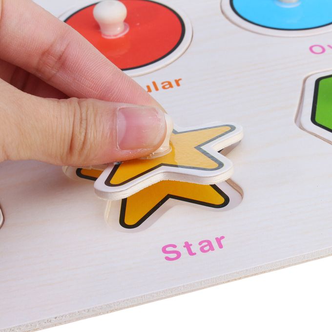 Educational Knob Puzzles Boards Large