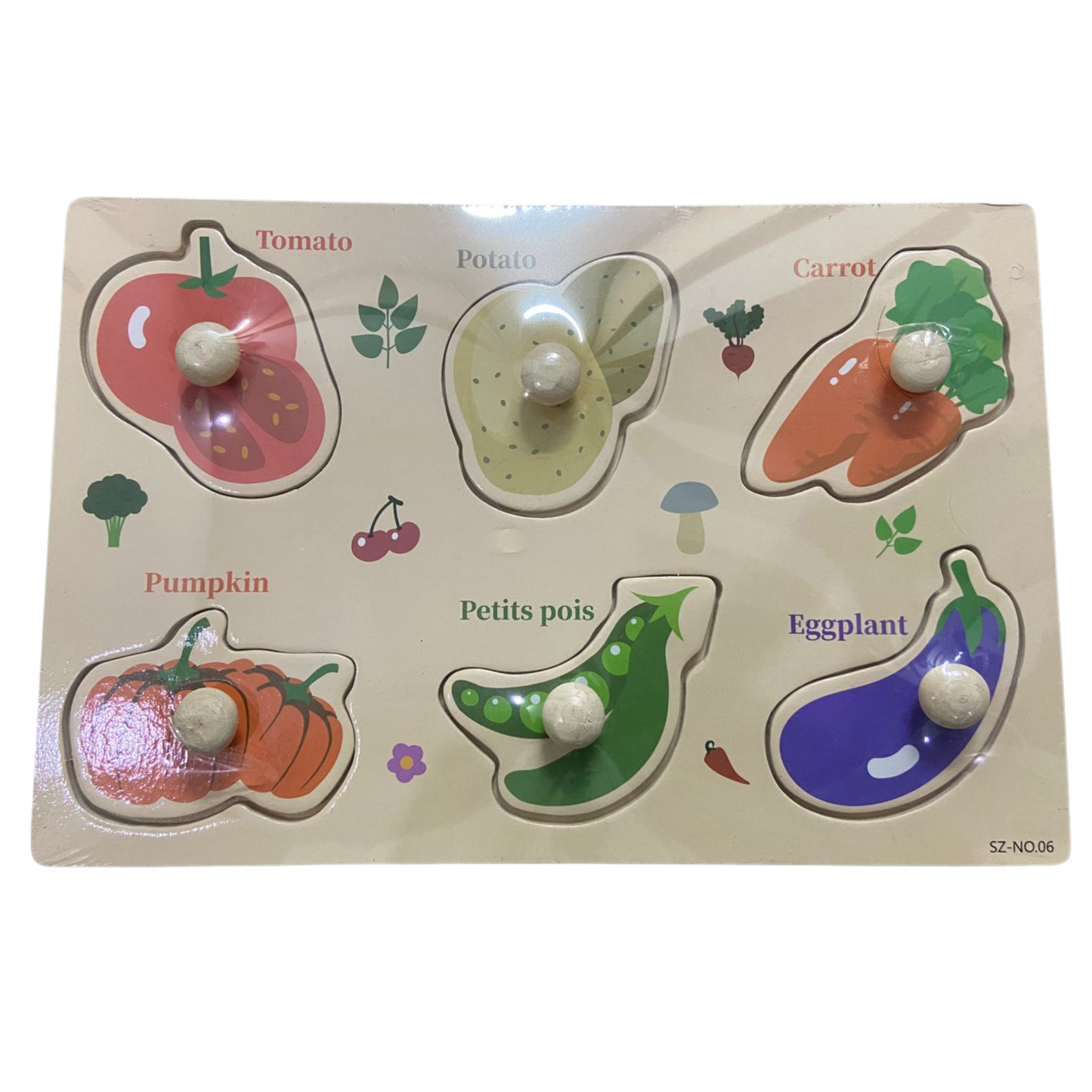 Different Theme Knob Puzzles Medium Size