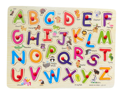 Educational Knob Puzzles Boards Large