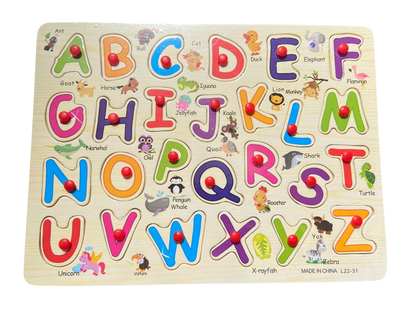 Educational Knob Puzzles Boards Large