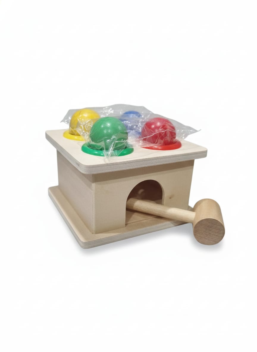 Knock the Ball Wooden Toy Game (Small)