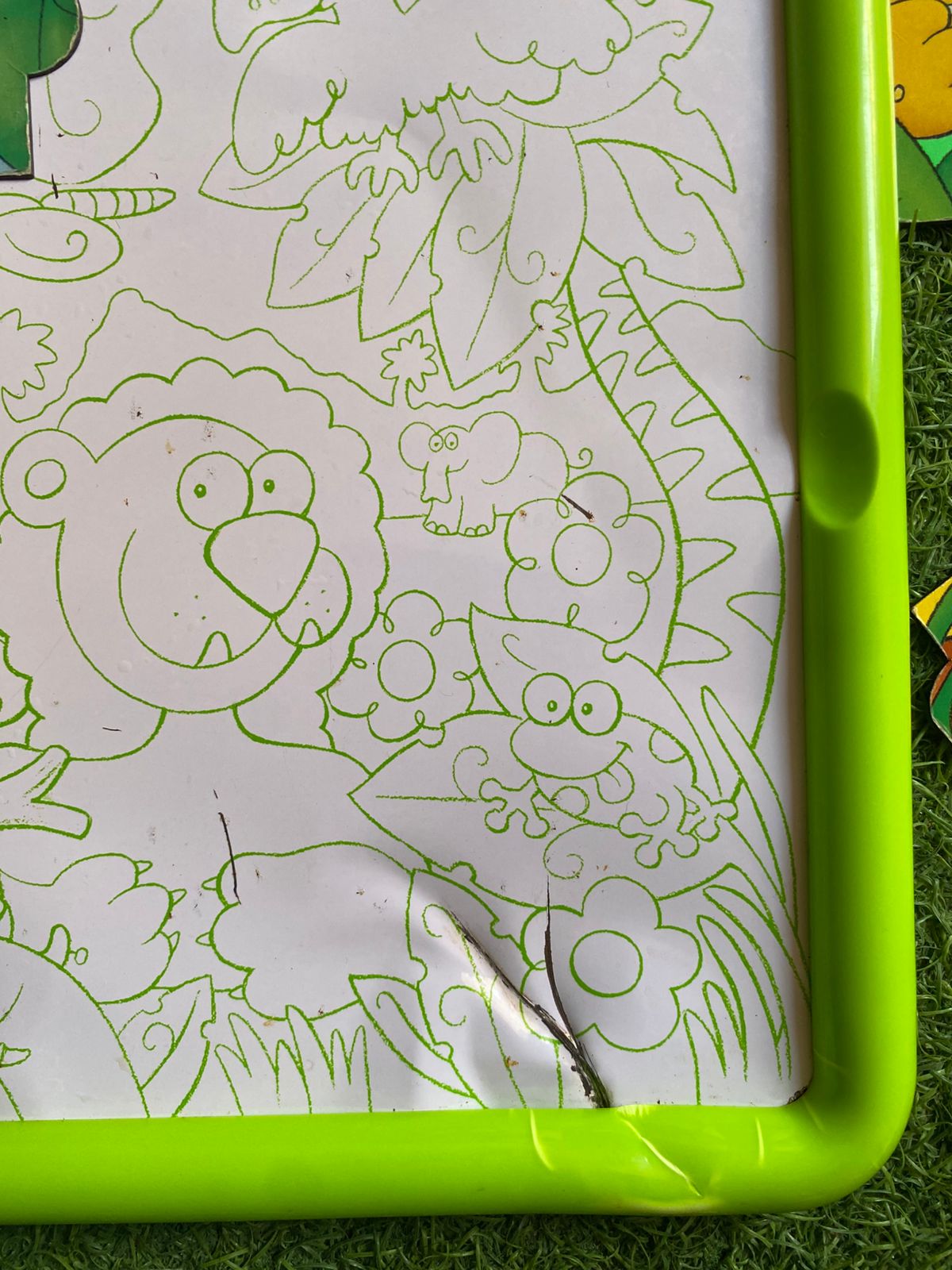 Jungle Theme Magnetic Puzzles Board