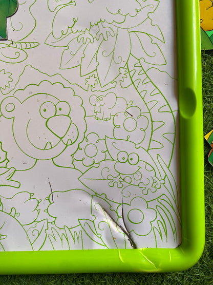 Jungle Theme Magnetic Puzzles Board