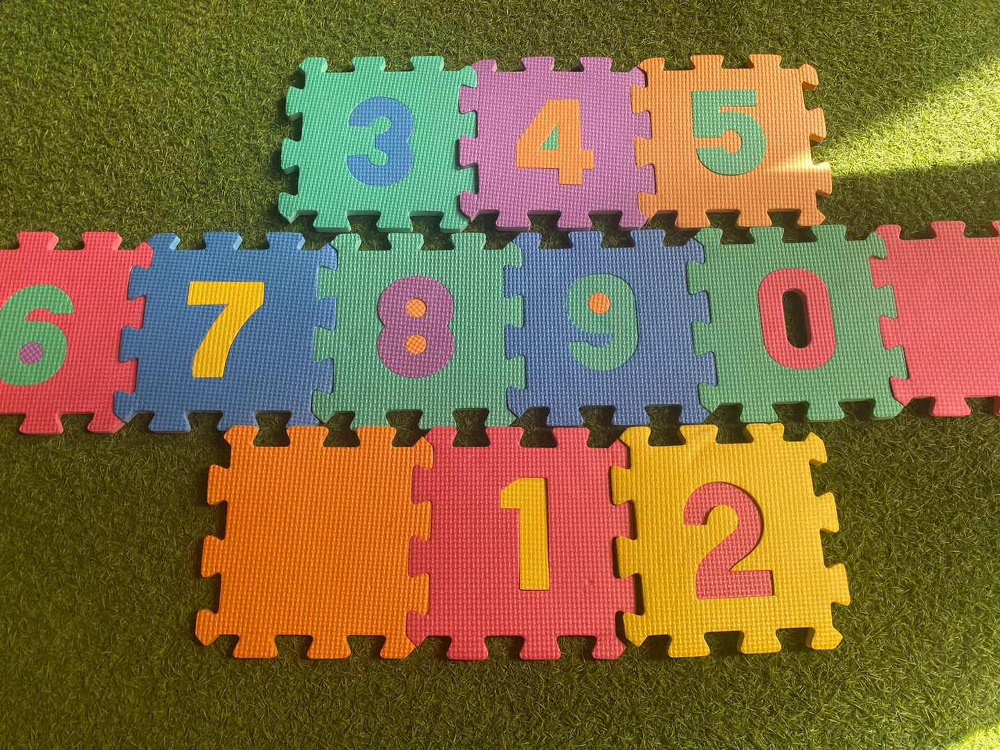Foam Numbers Learning Puzzles - Soft Foam Puzzle Mat