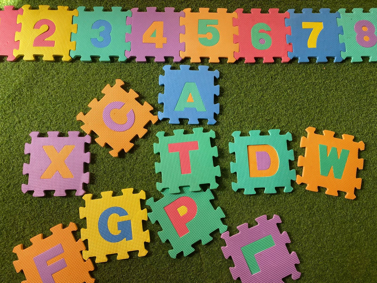 Foam Capital Alphabets Puzzles - Soft Foam Learning Puzzle Mat