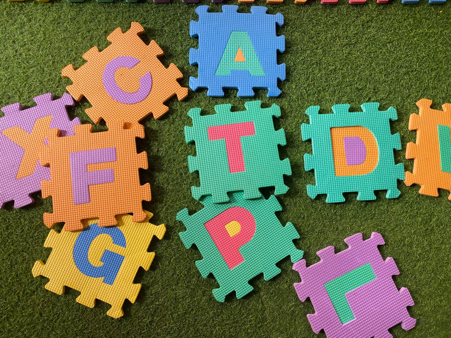 Foam Capital Alphabets Puzzles - Soft Foam Learning Puzzle Mat