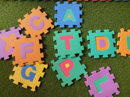 Foam Capital Alphabets Puzzles - Soft Foam Learning Puzzle Mat
