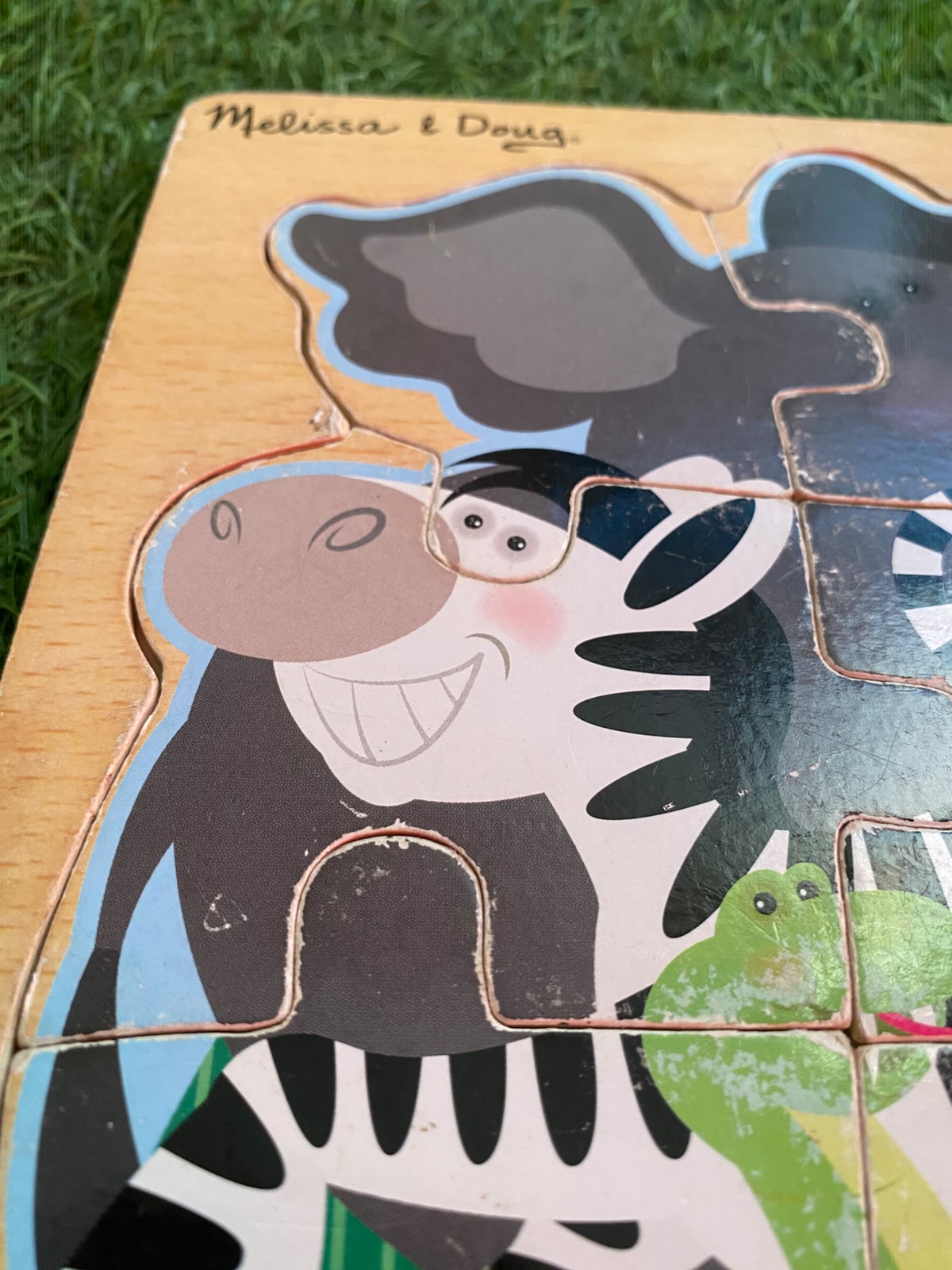 Melissa & Doug Jungle Theme Wooden Puzzles
