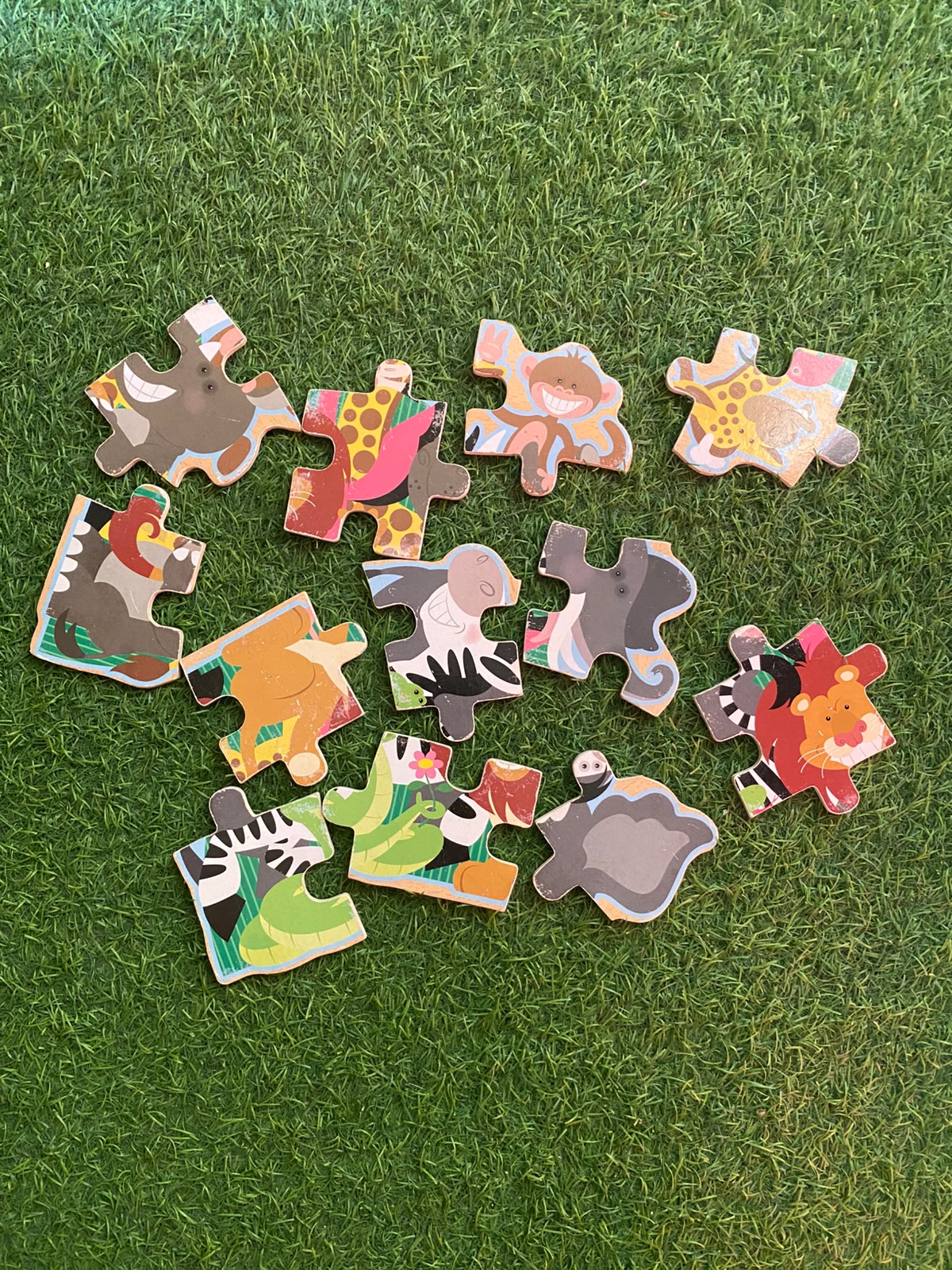Melissa & Doug Jungle Theme Wooden Puzzles