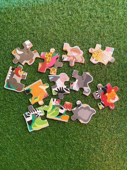 Melissa & Doug Jungle Theme Wooden Puzzles