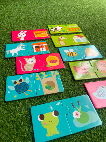 Animals Habitat Puzzles