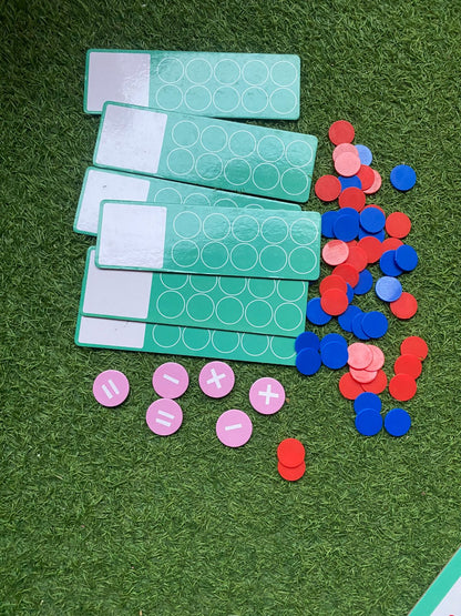 Sums with 10 Activity Math Set for 3+ Kids