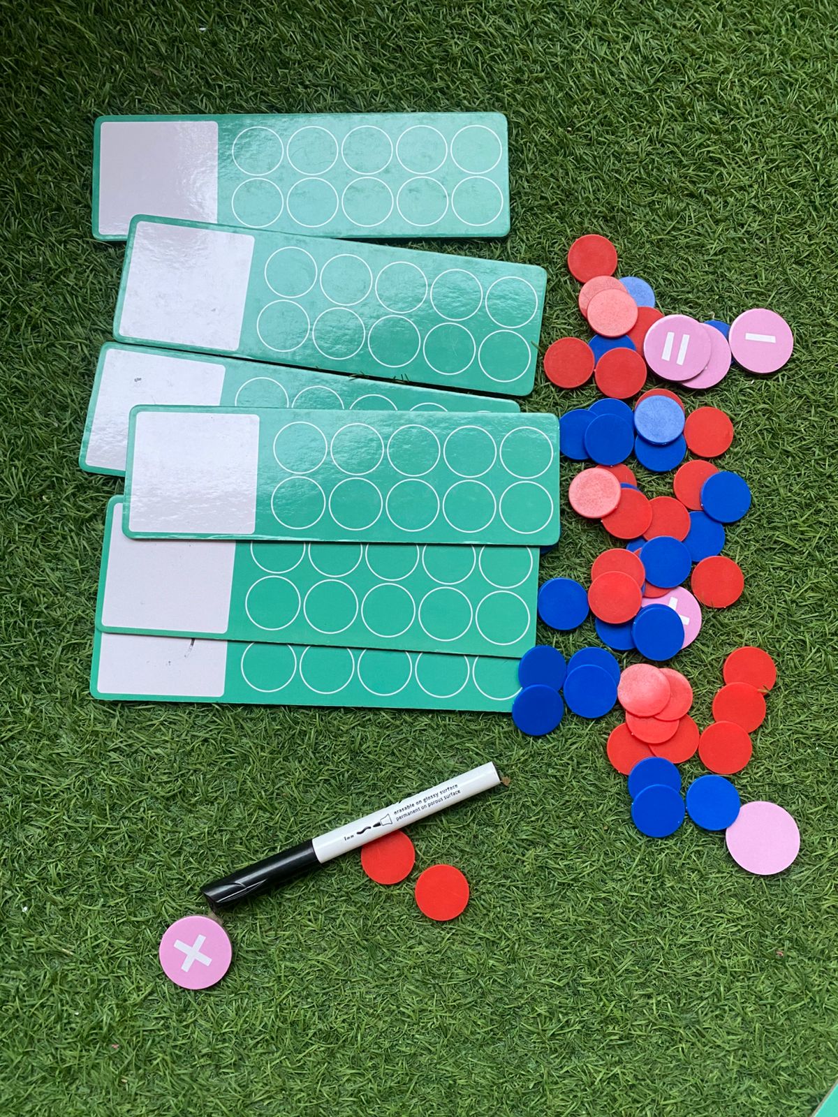 Sums with 10 Activity Math Set for 3+ Kids