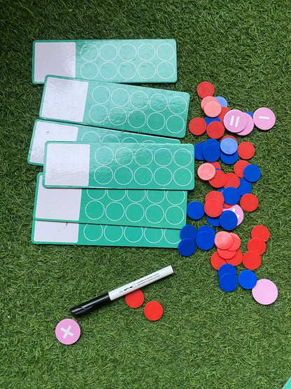 Sums with 10 Activity Math Set for 3+ Kids