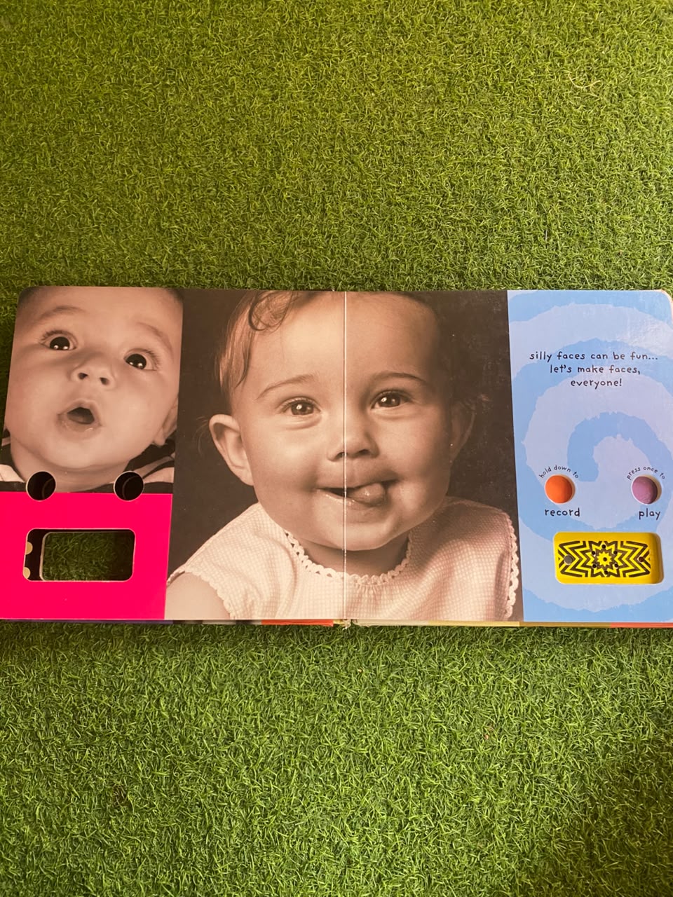 Preloved Giggle Baby Big Size Board Book