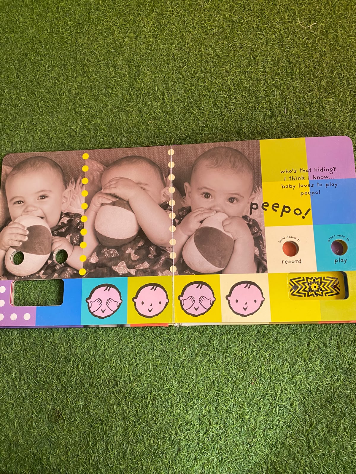 Preloved Giggle Baby Big Size Board Book