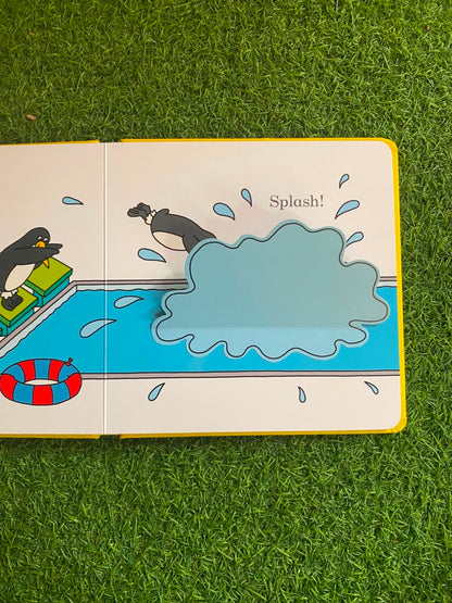 A Sporty Day - New Flap Board Book