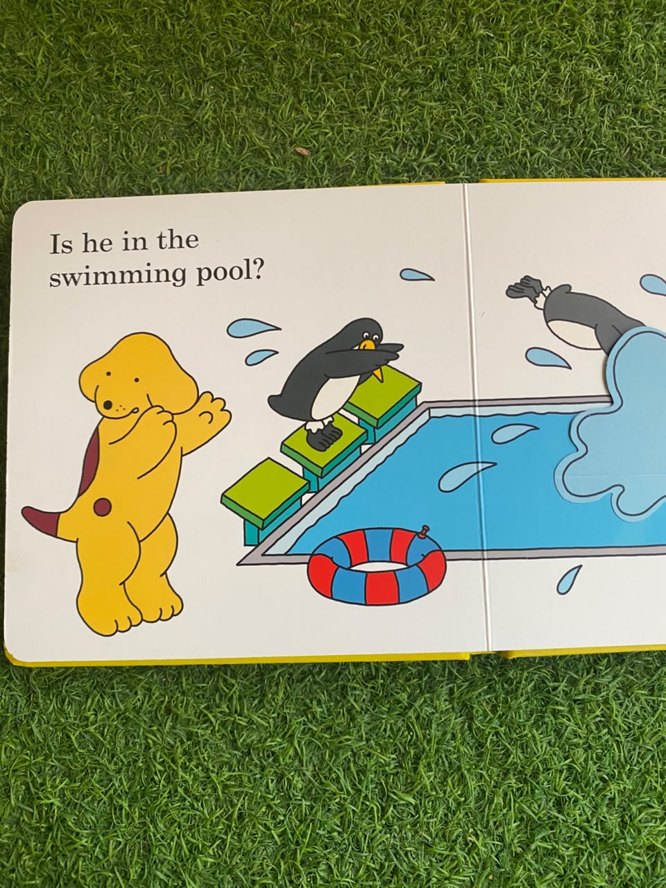 A Sporty Day - New Flap Board Book
