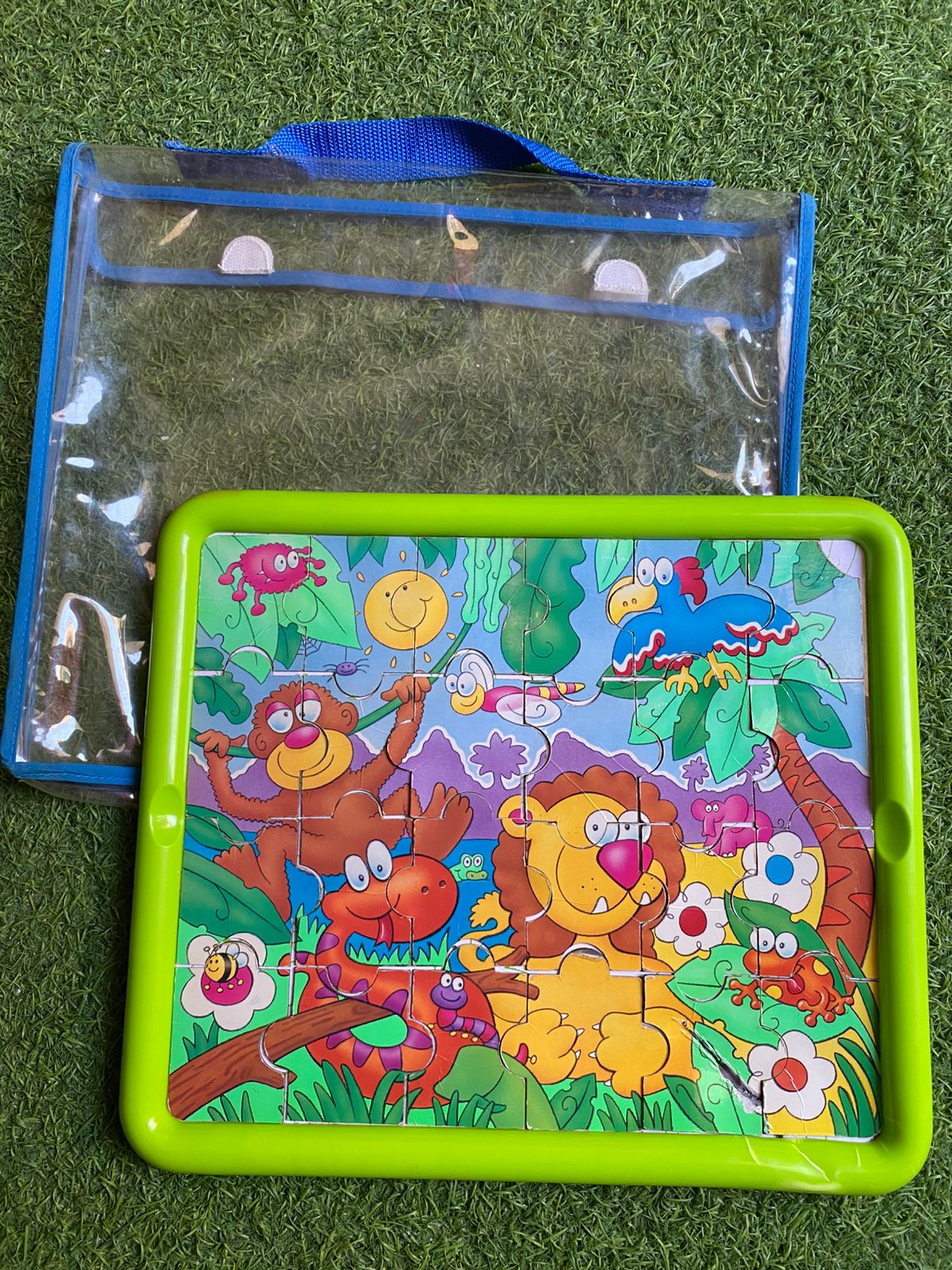 Jungle Theme Magnetic Puzzles Board