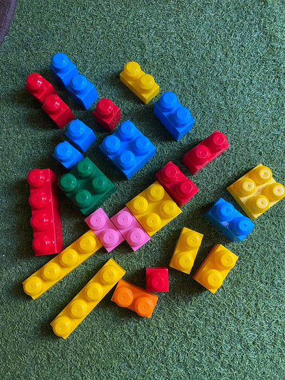 Jumbo Colorful Building Blocks 25 Pieces